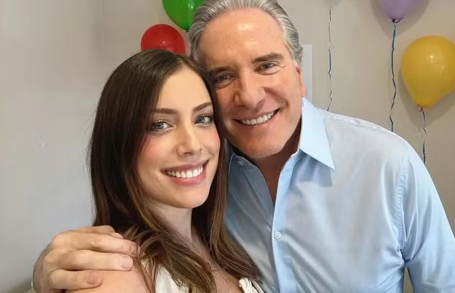 Fabiana e Roberto Justus