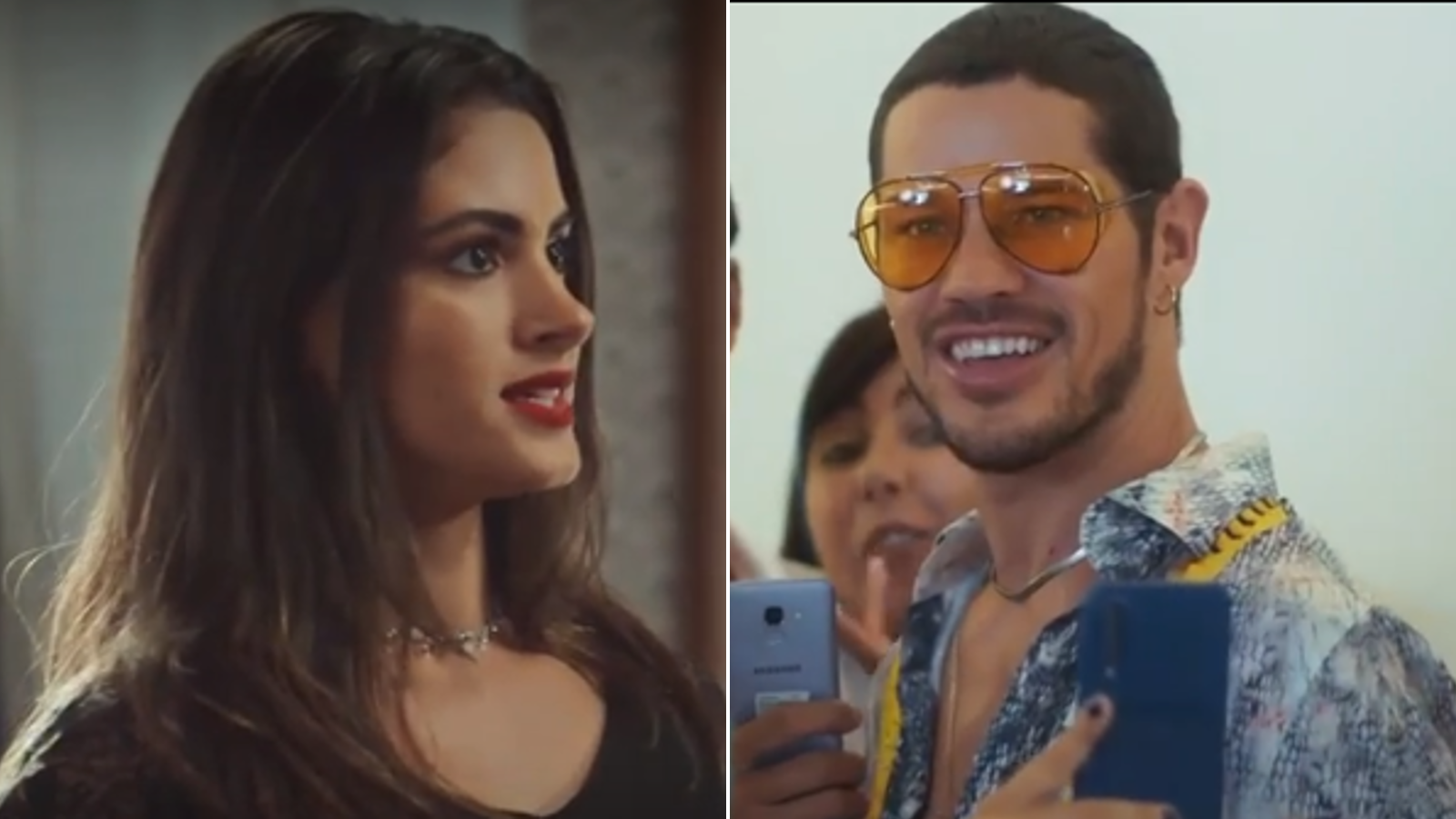 Érika (Letícia Salles) e Lui (José Loreto)