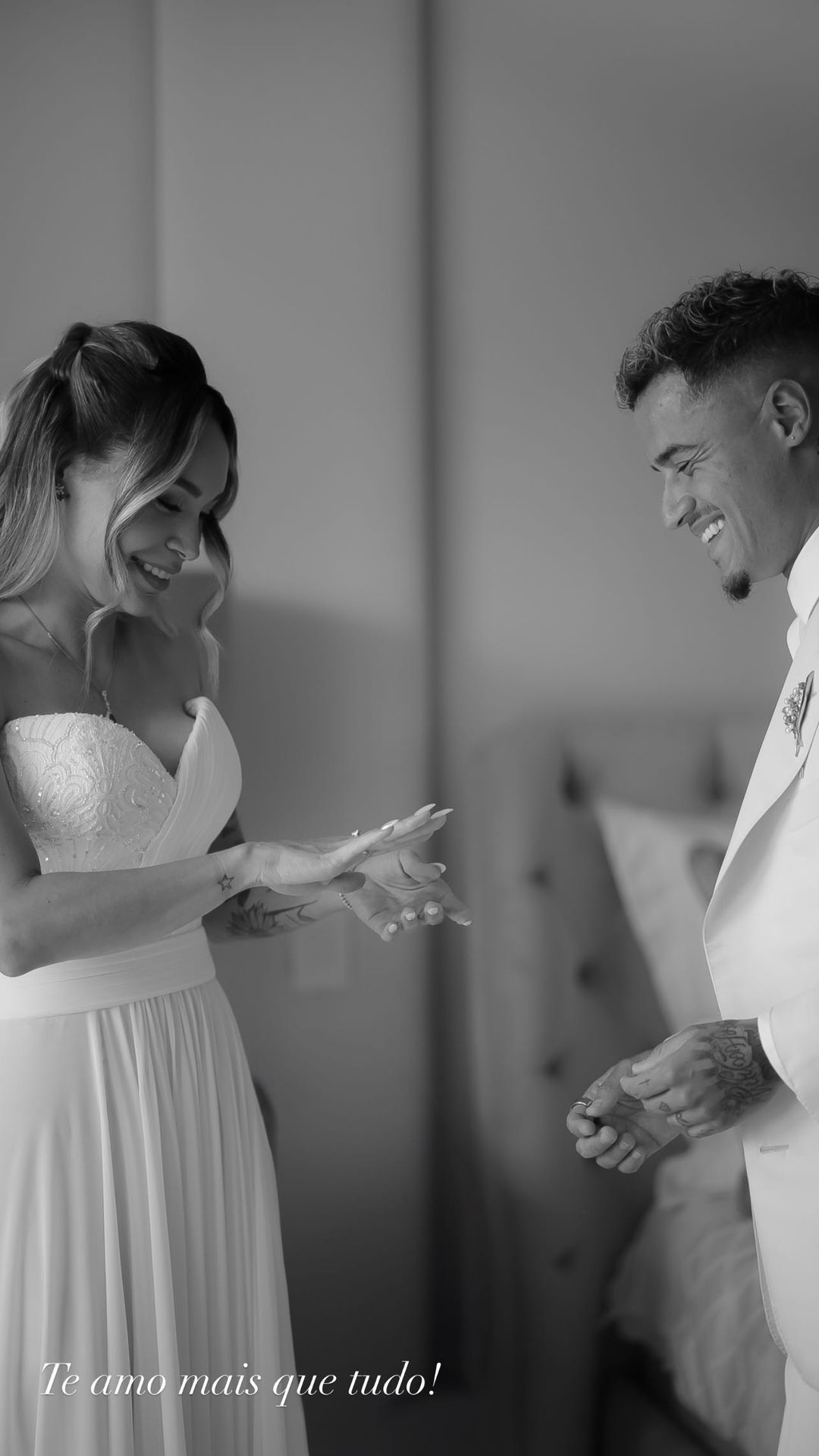 Ainê e Philippe Coutinho