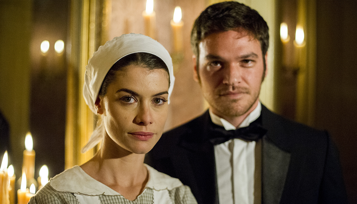 Alinne Moraes e Emílio Dantas em
