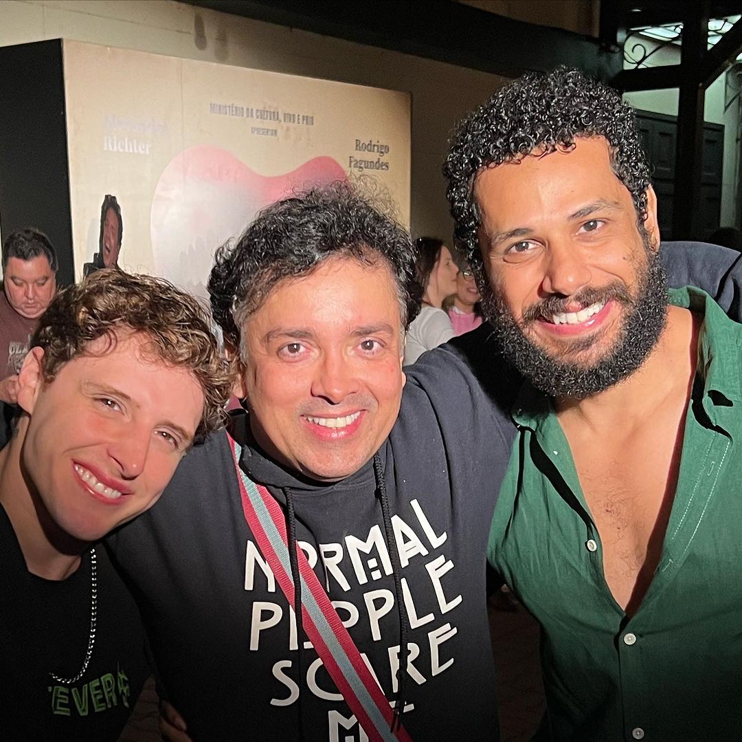 Diego Martins, Rodrigo Fagundes e Amaury Lorenzo