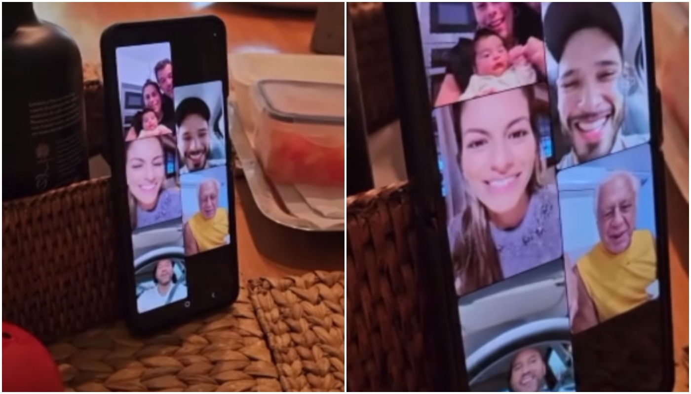 Antonio Fagundes fez uma chamada de vídeo com os quatro filhos para celebrar o aniversário