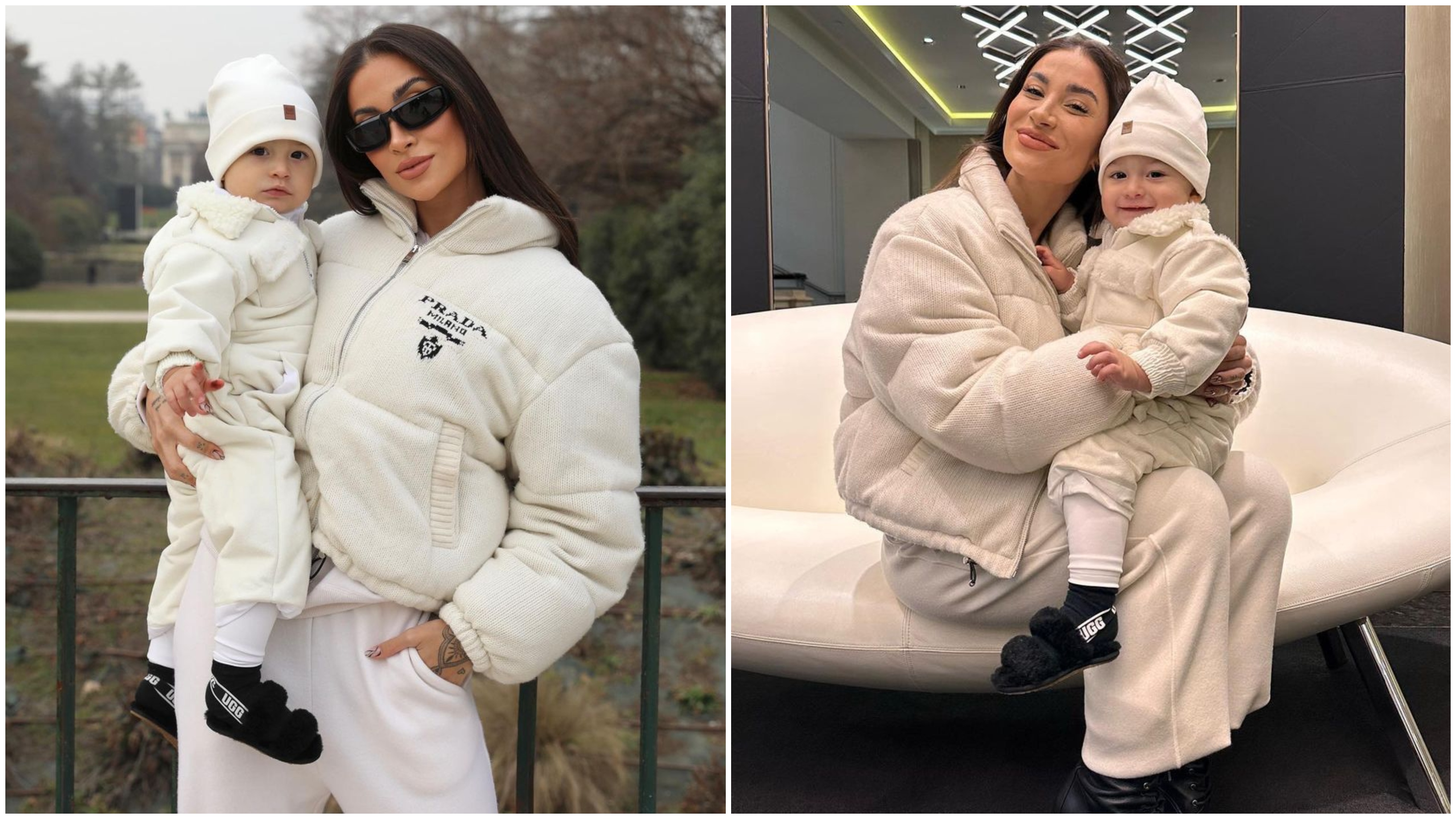 Bianca Andrade ama combinar looks com o filho, Cris