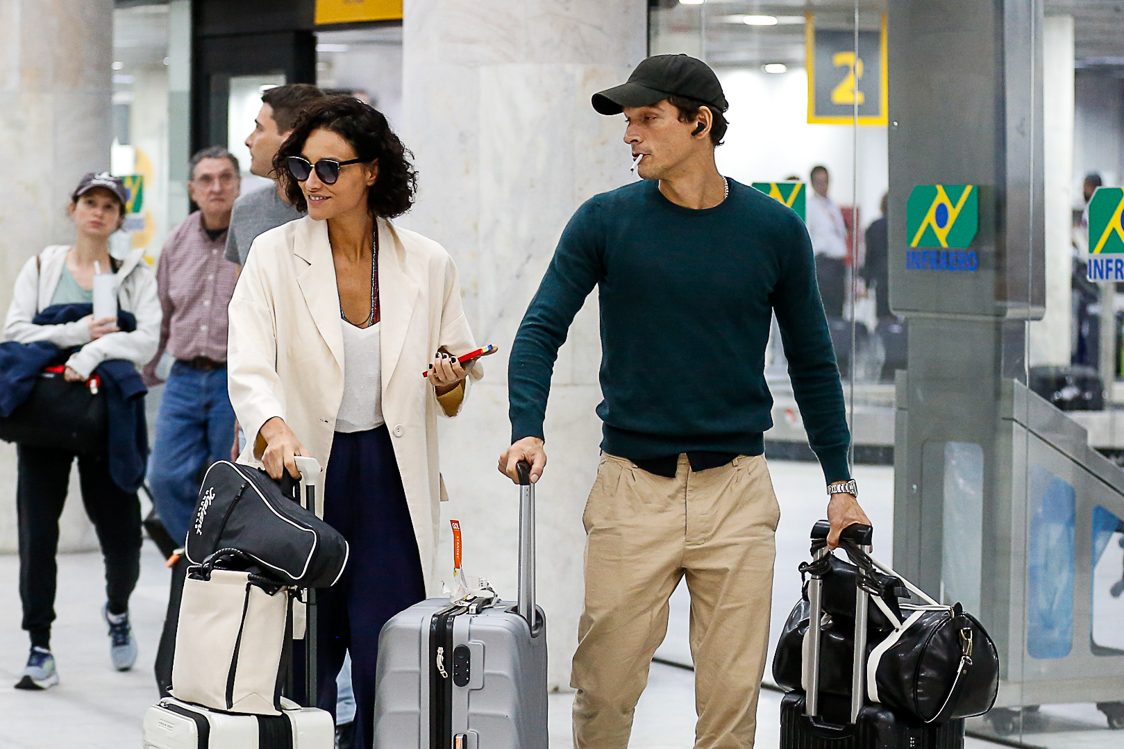 Débora Nascimento e Alex Cunha
