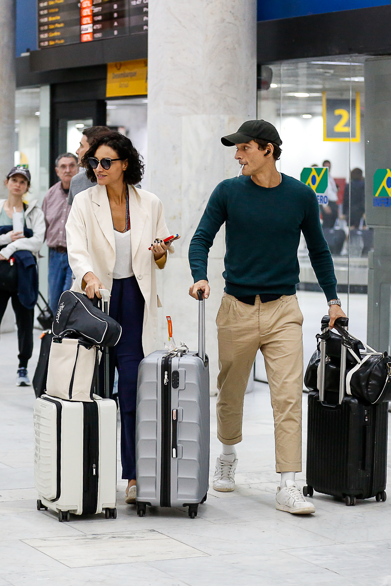 Débora Nascimento e Alex Cunha