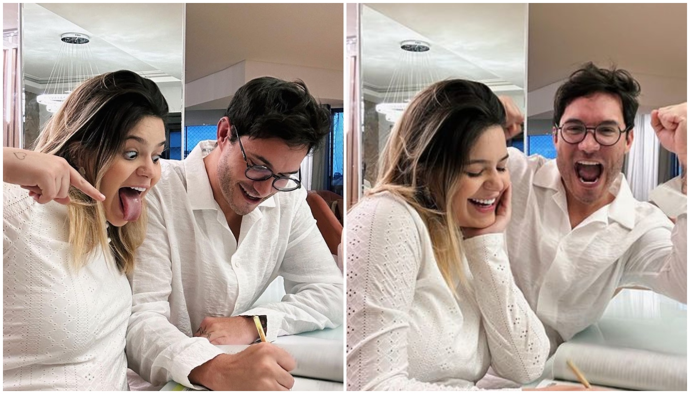 Eliezer e Viih Tube se casaram no civil