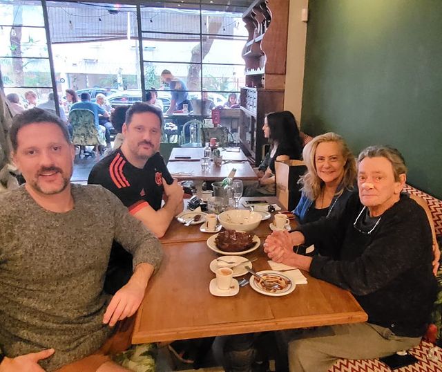 Elizabeth Savala e o marido, Camilo Attila