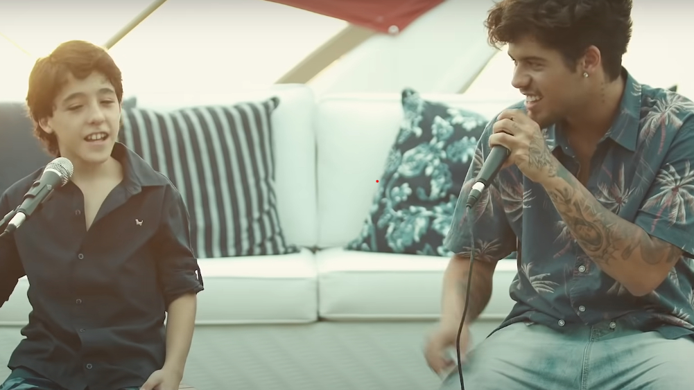 Enzo Rabelo, filho do sertanejo Bruno, era muito fã de Zé Felipe