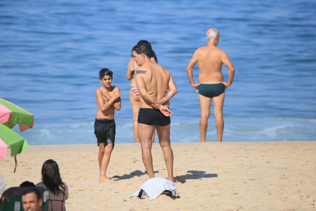 Eduardo Moscovis e o filho, Rodrigo