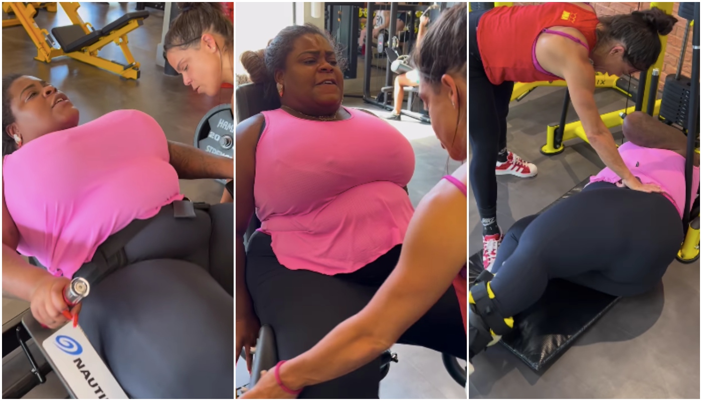 Jojo Todynho treinando