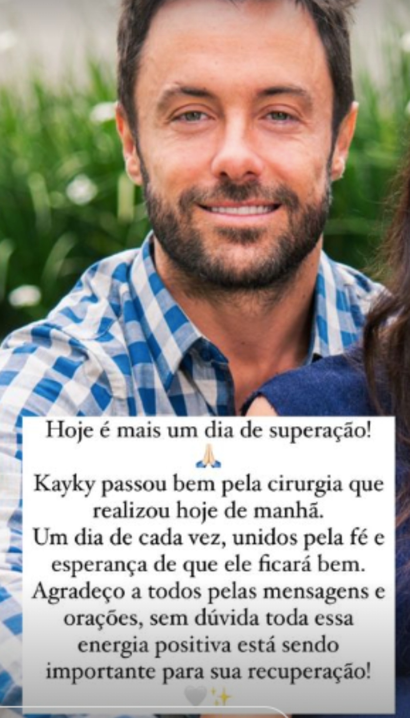 Kayky Brito segue internado em estado grave