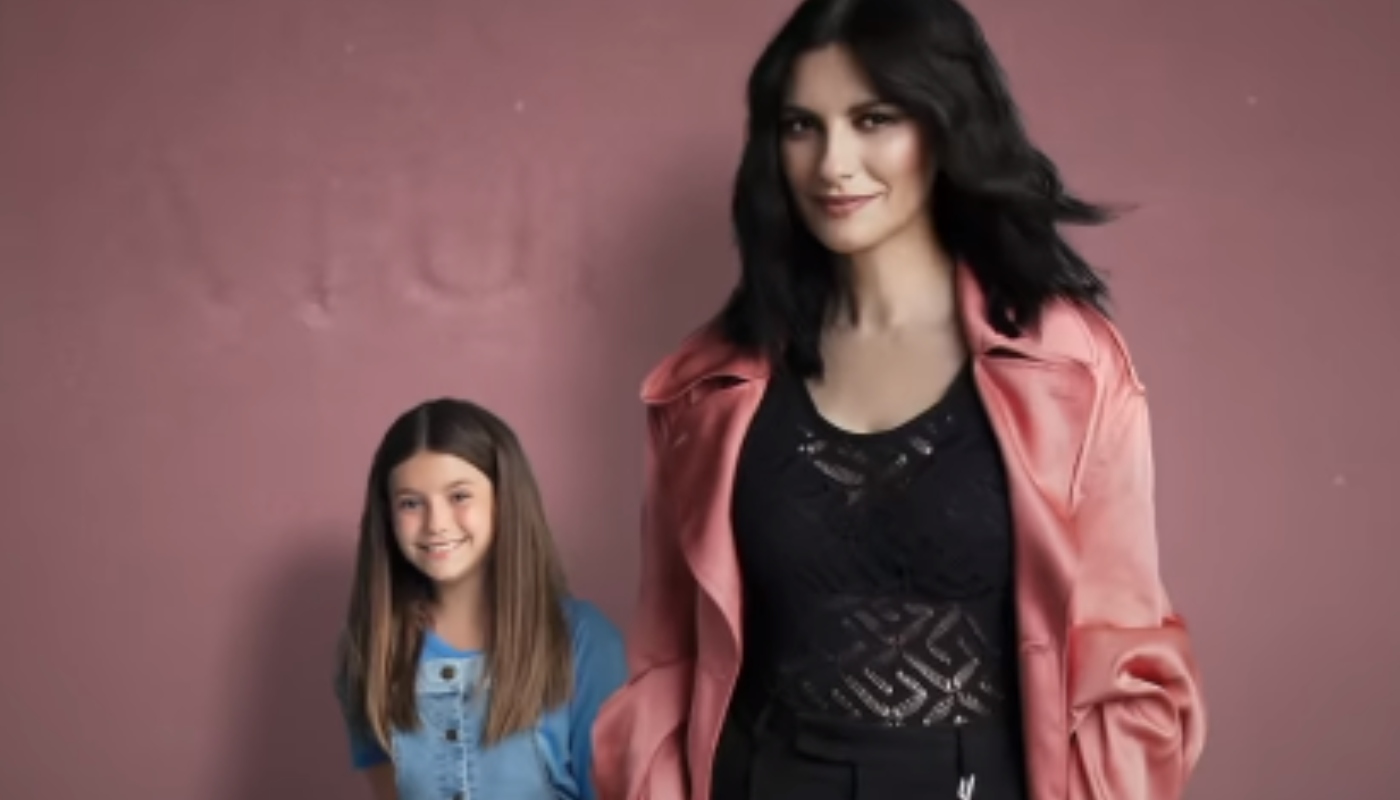 Laura Pausini e a filha, Paola