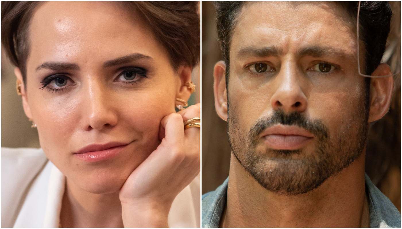 Letícia Colin e Cauã Reymond