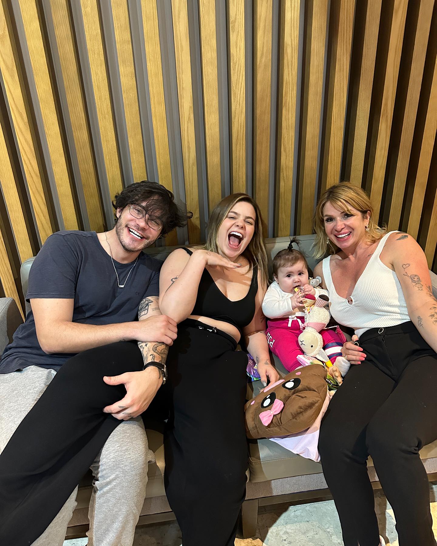 Lua, filha de Viih Tube e Eliezer, está fazendo a 1ª viagem internacional