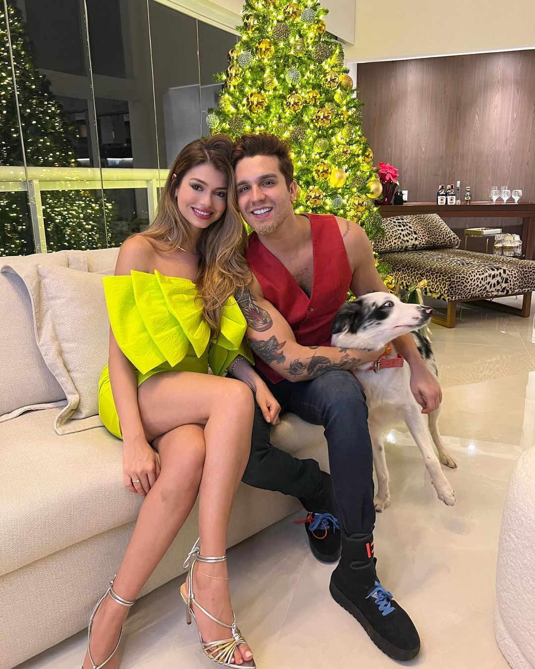 Luan Santana e Izabela Cunha