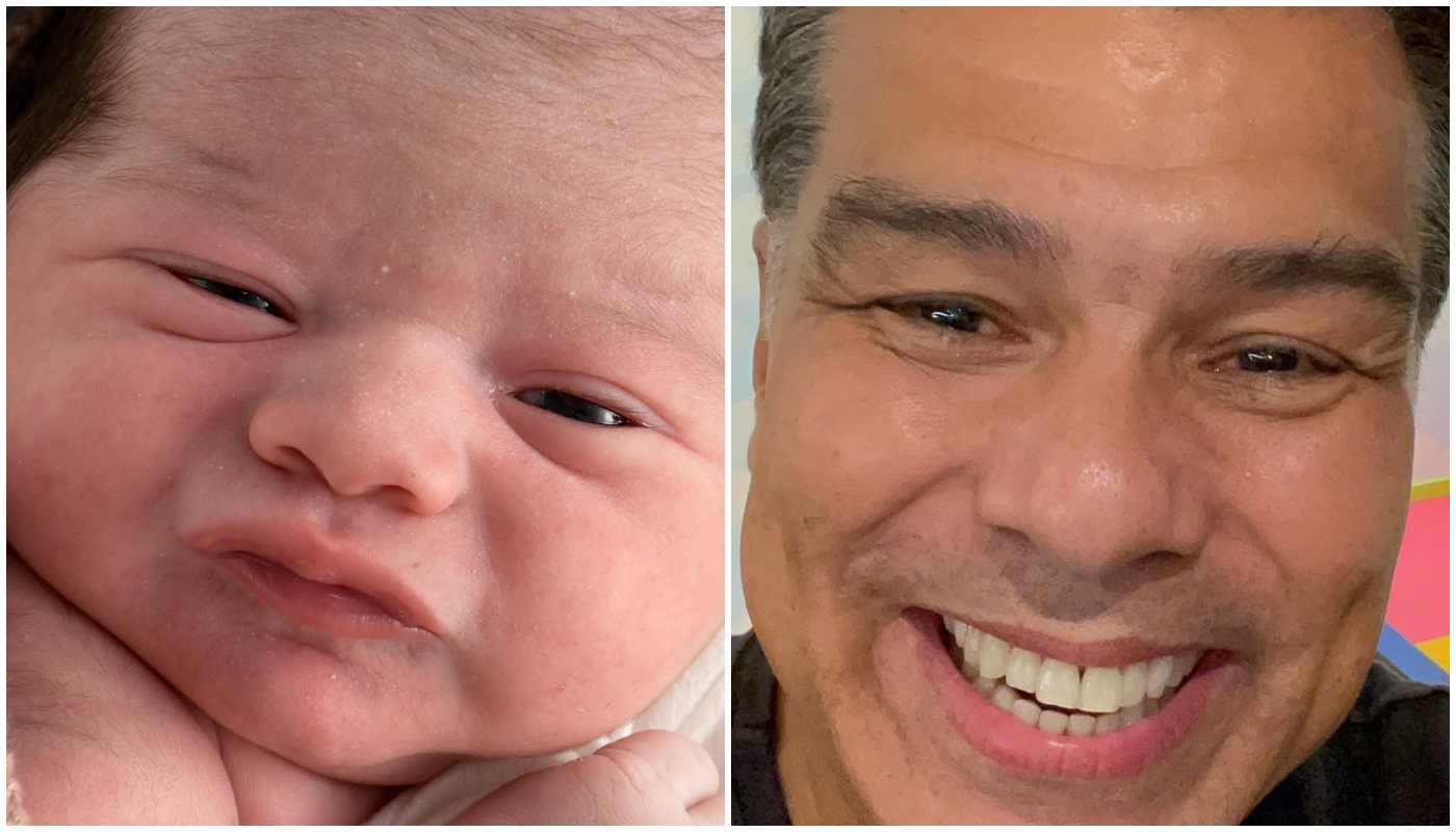 Makai, neto de Mauricio Mattar, e o avô