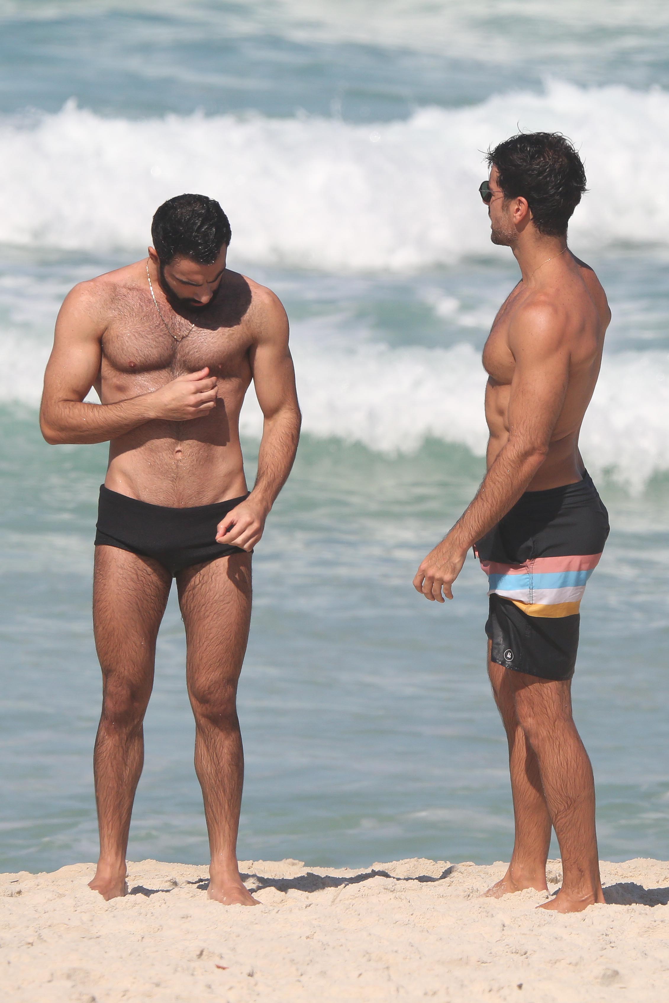 Marcos Pitombo e Iasser Kaddourah