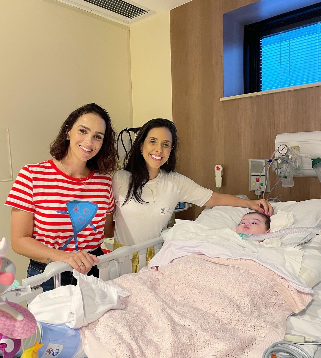 Maria Guilhermina, filha de Juliano e Leticia Cazarré