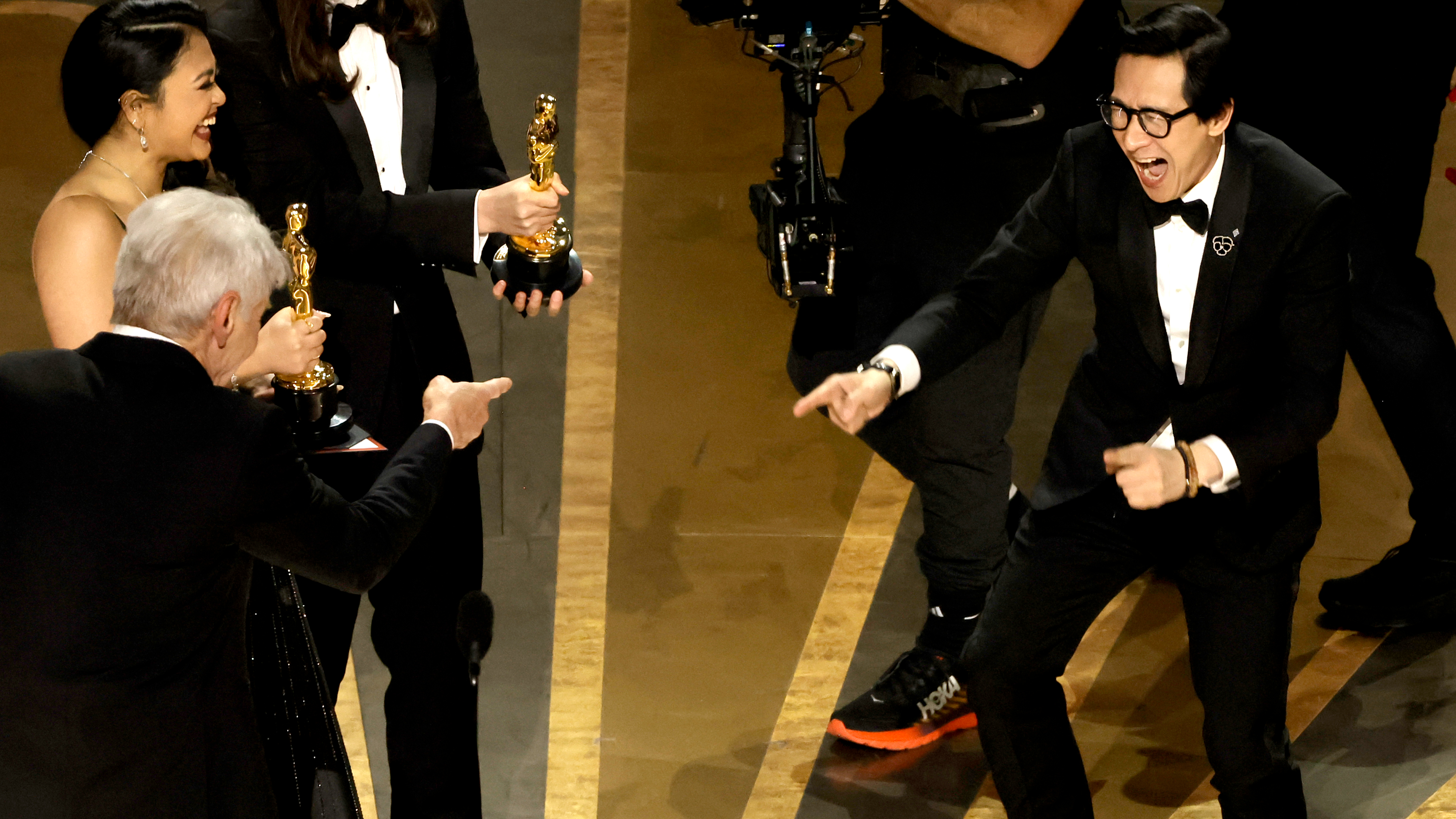 Quan e Ford emocionaram o público durante a entrega do prêmio