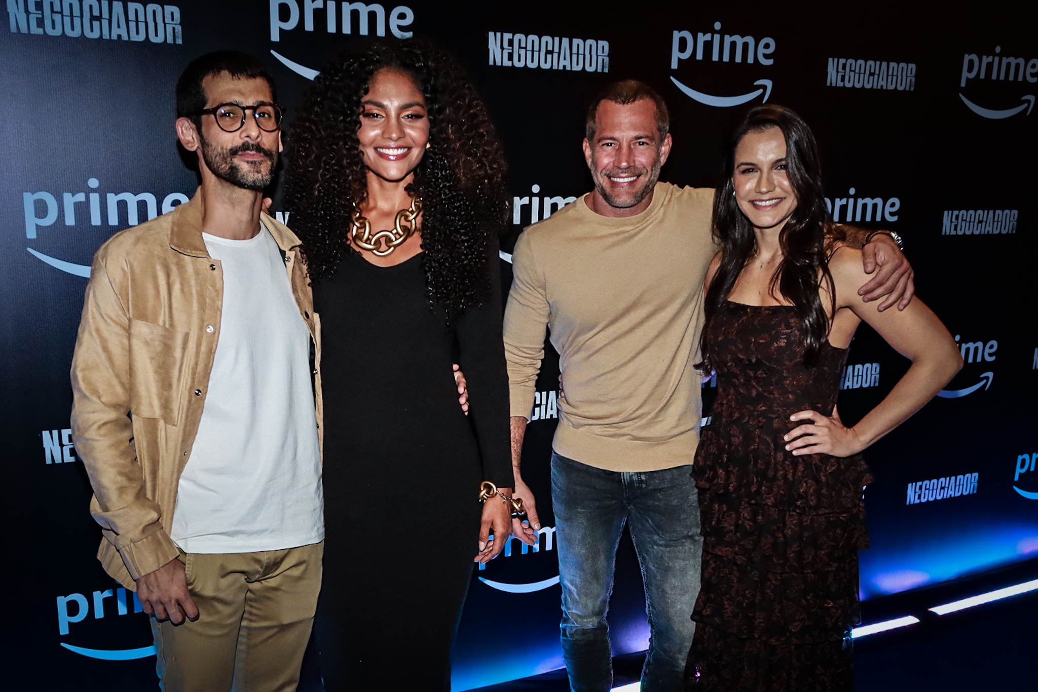 Raphael Najan, Barbara Reis, Malvino Salvador e Kyra Gracie
