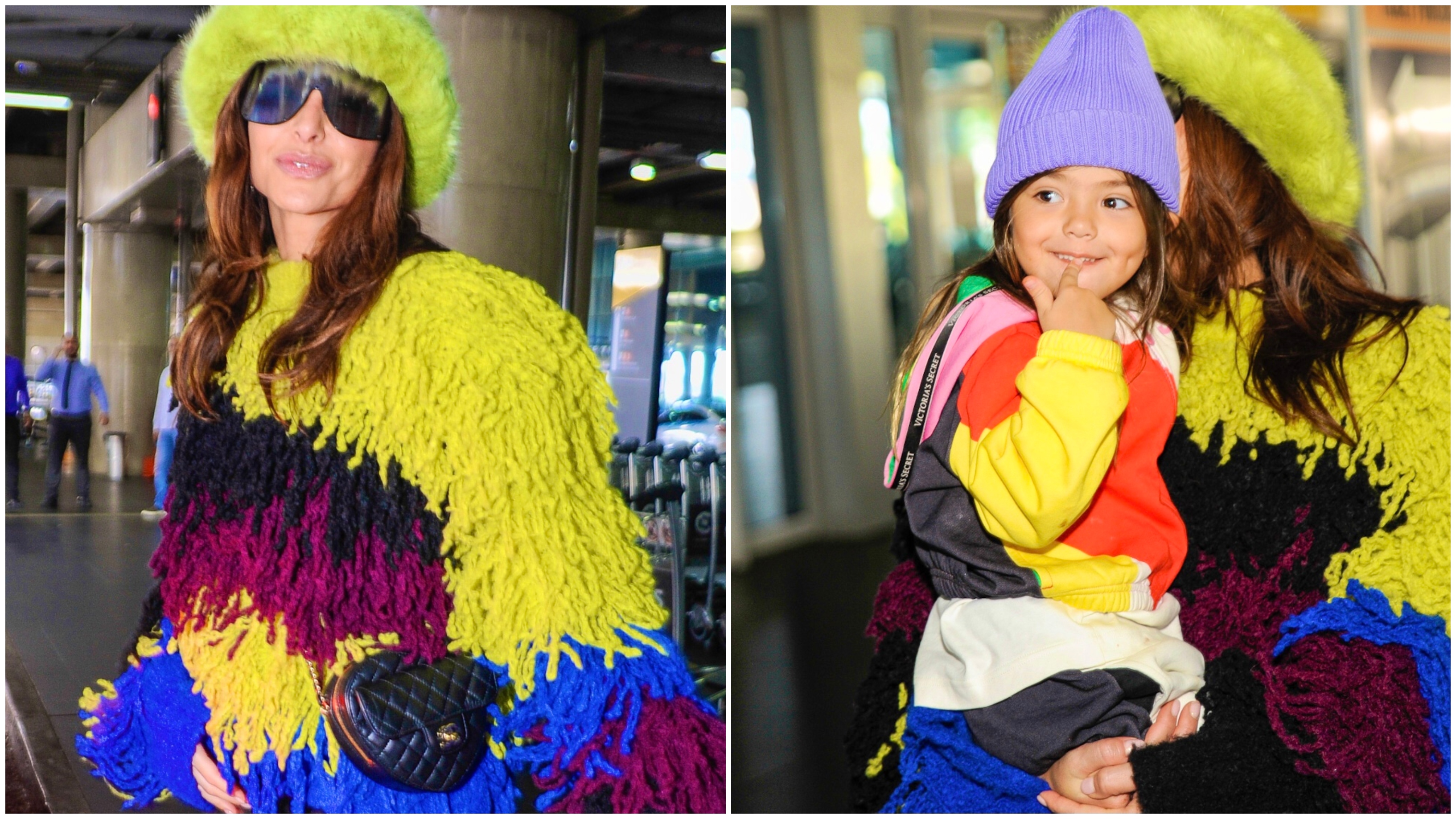 Sabrina Sato e Zoe roubaram a cena com looks chamativos