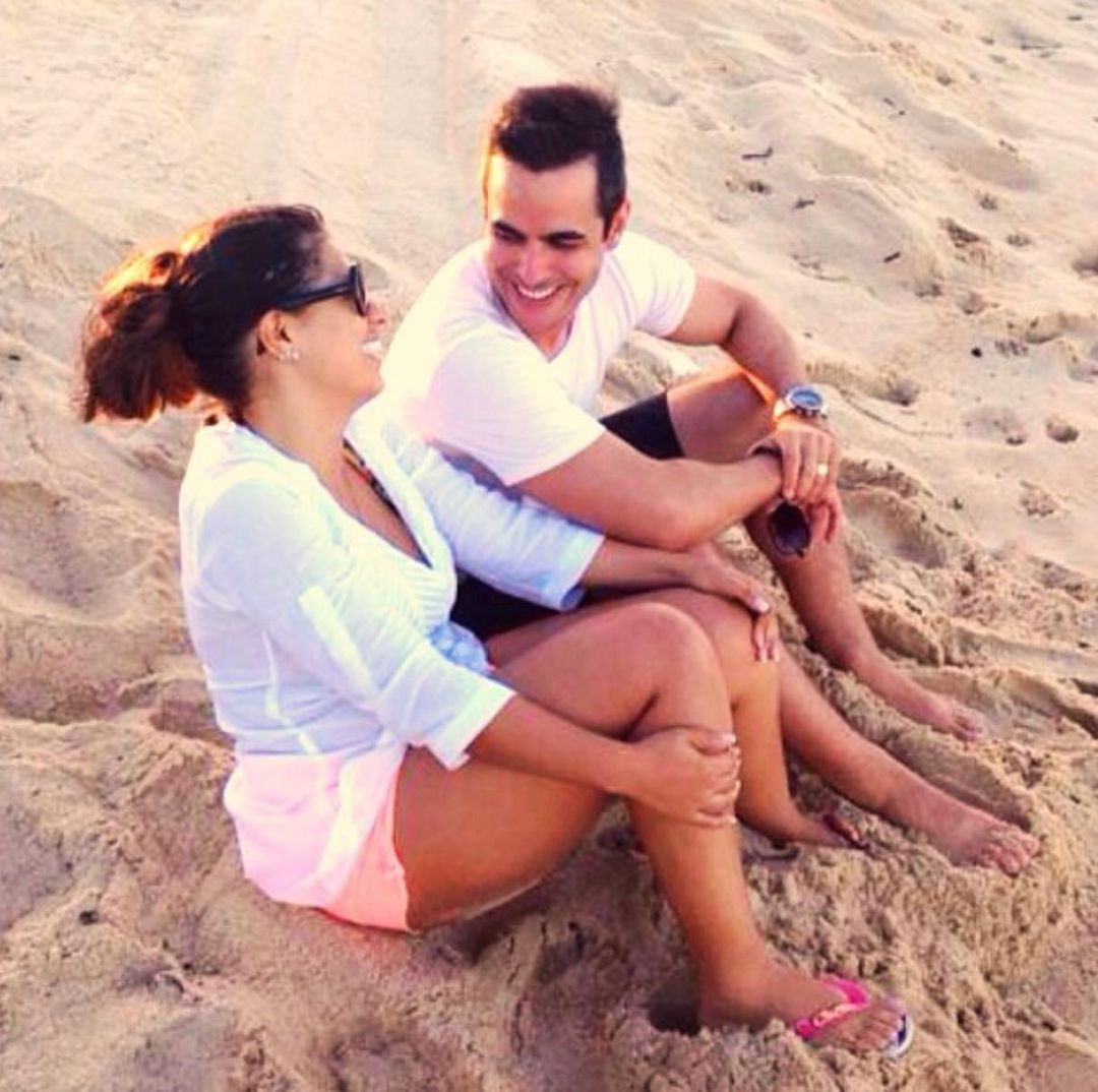 Simone Mendes e o marido, Kaká Diniz, no início da relação