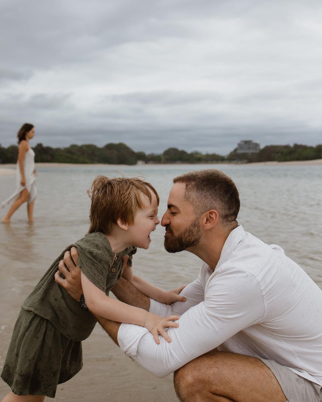 Thales Bretas com o filho, Romeu