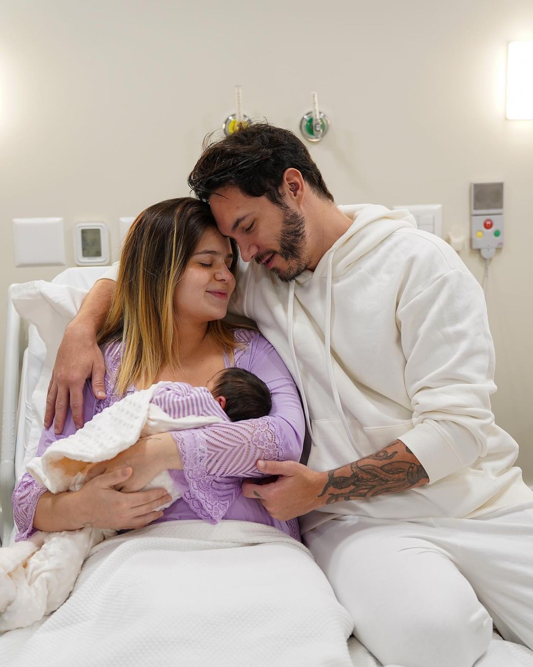 Viih Tube, Eliezer e a filha, Lua