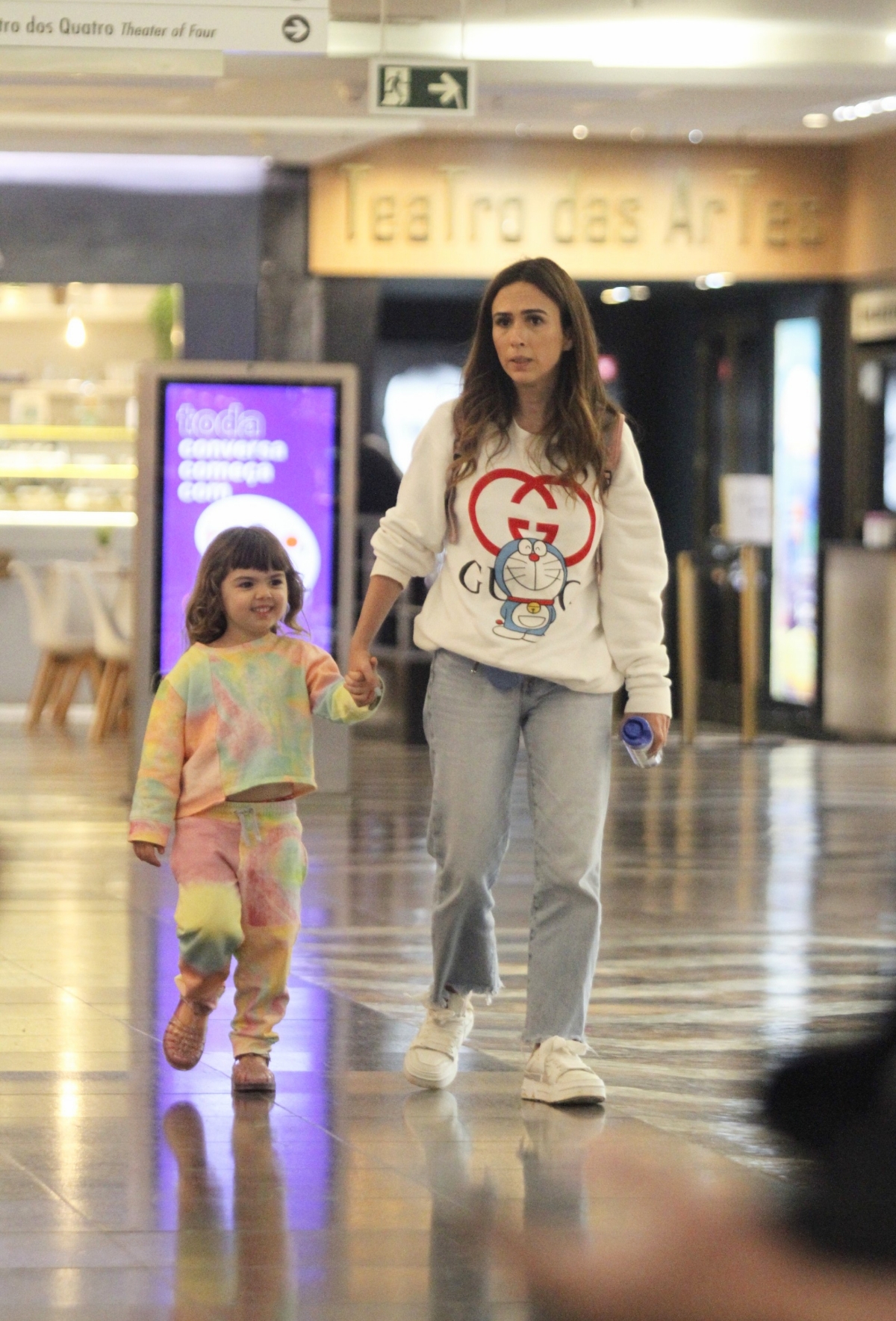 Tata Werneck e Clara Maria