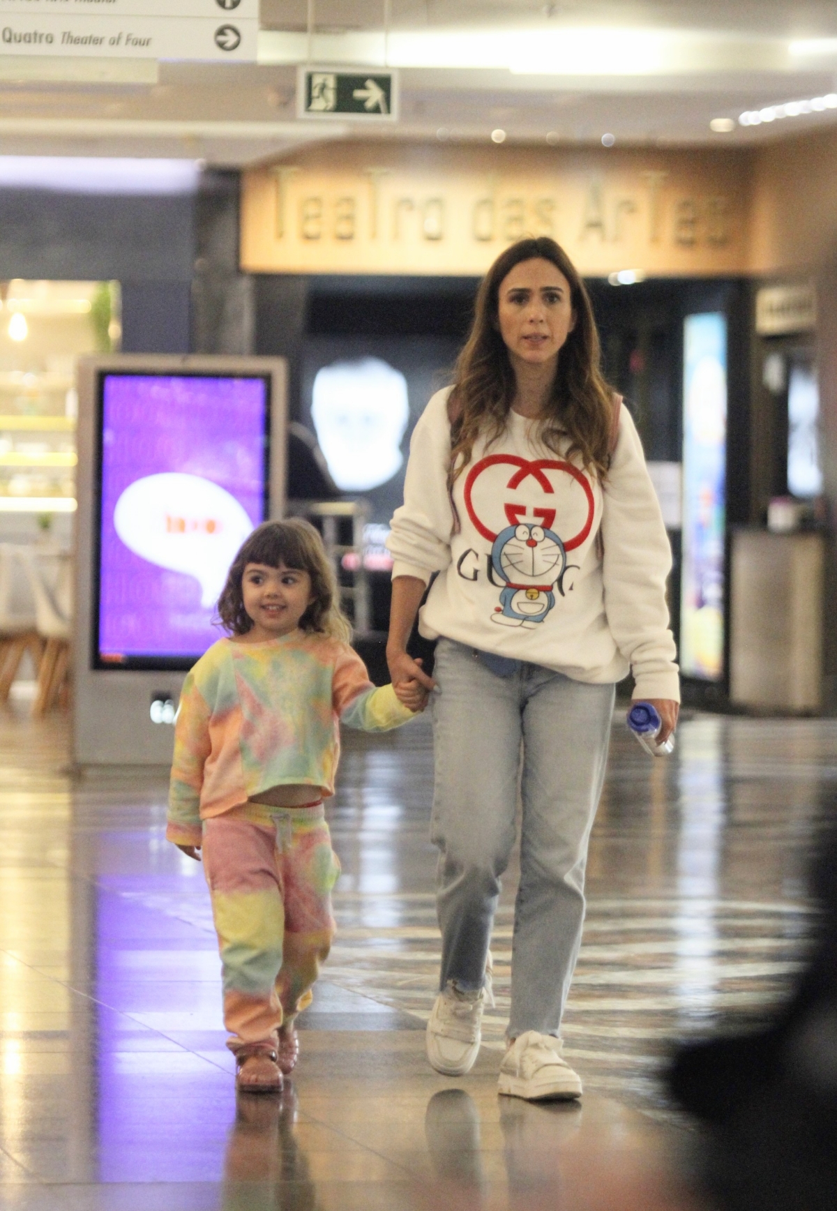 Tata Werneck e Clara Maria