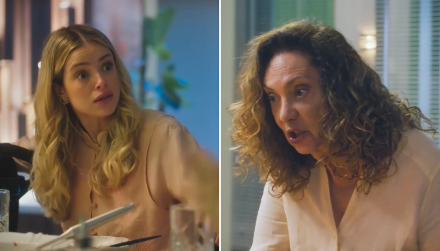 Agatha (Eliane Giardini) e Graça (Agatha Moreira) em