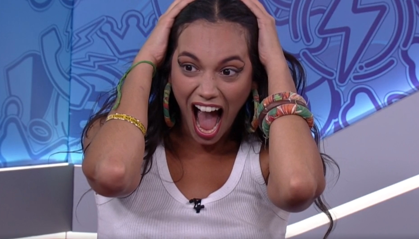 Alane fica chocada com recado de affair