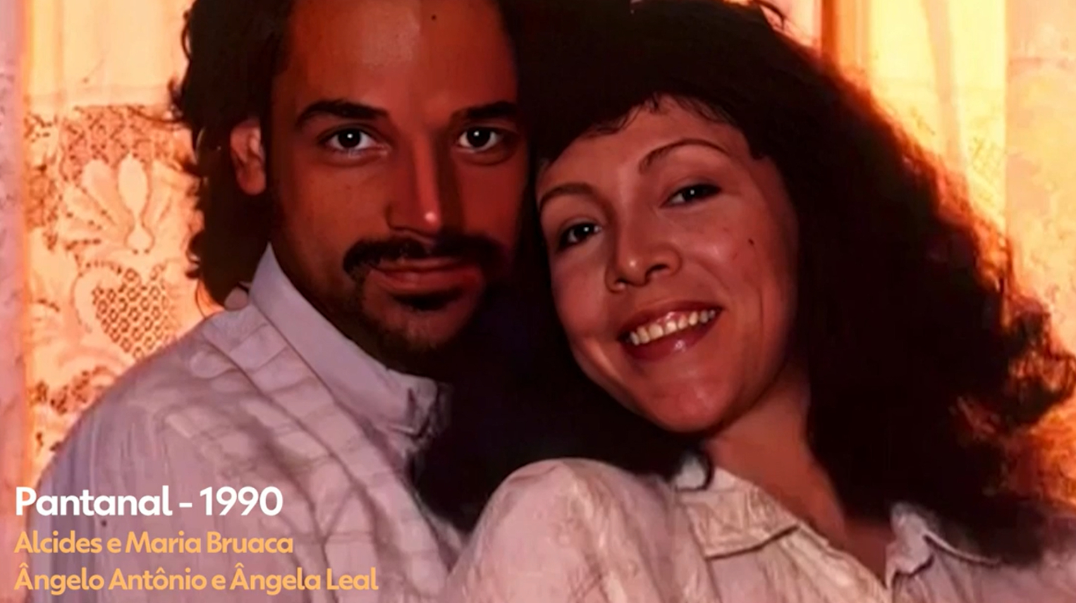 Alcides (Ângelo Antônio) e Maria Bruaca (Ângela Leal) em