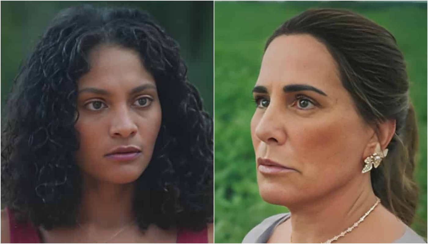 Aline (Barbara Reis) e Irene (Gloria Pires) em
