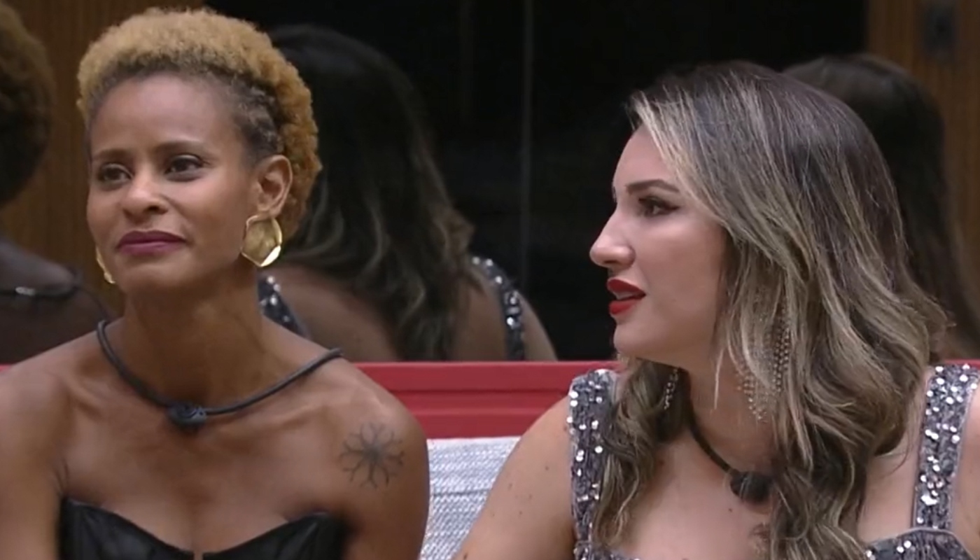 Reação de Amanda ao discurso de Tadeu no BBB23