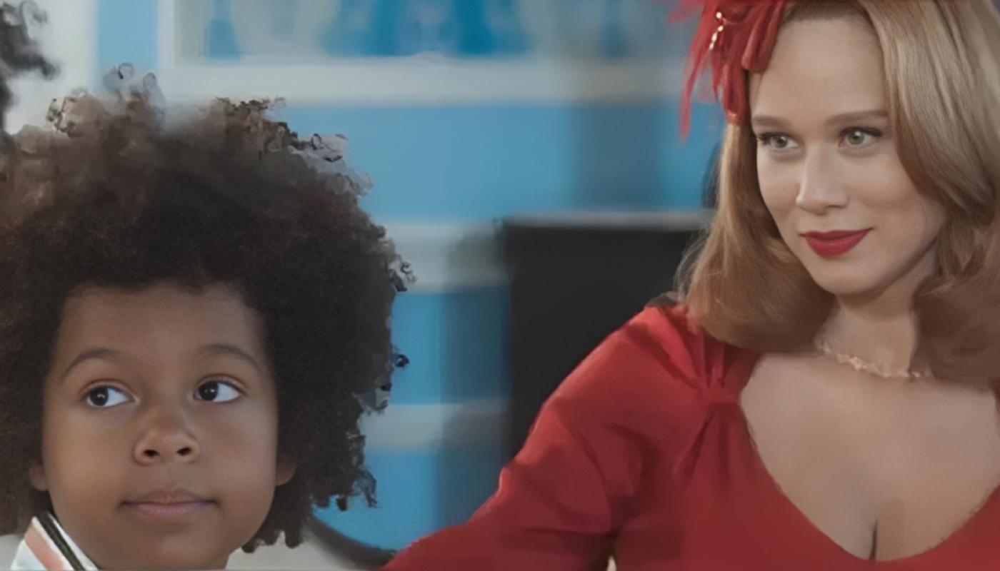 Gilda (Mariana Ximenes) e Marcelino (Levi Asaf) em