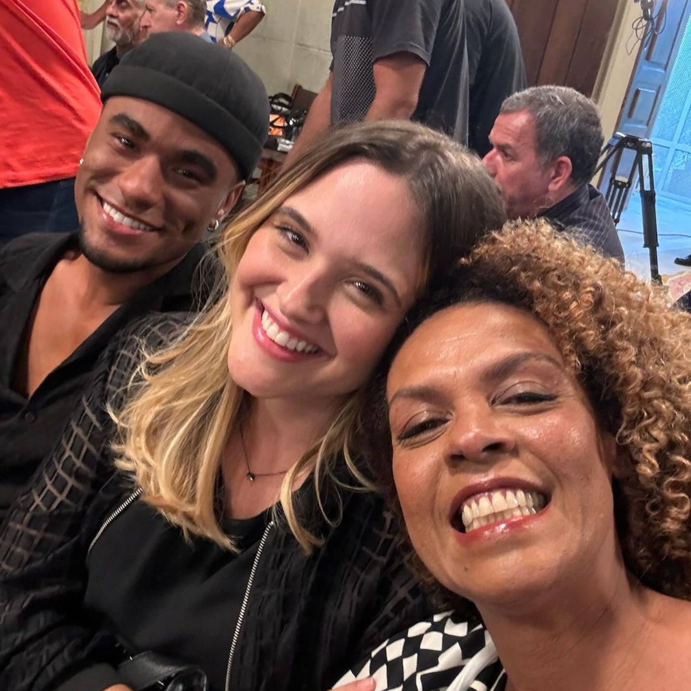 Ana Carbatti nos bastidores de