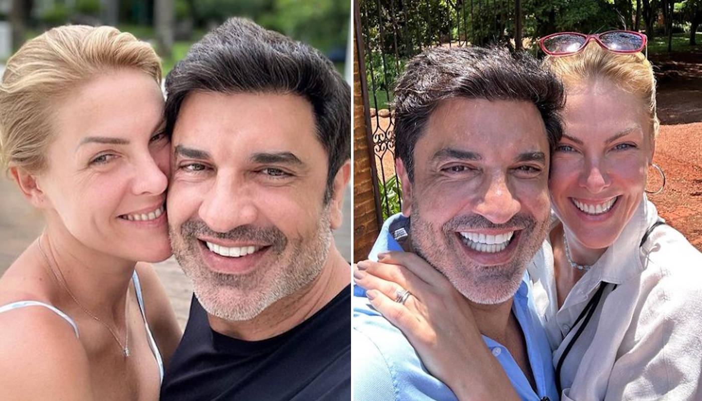 Ana Hickmann e Edu Guedes juntos