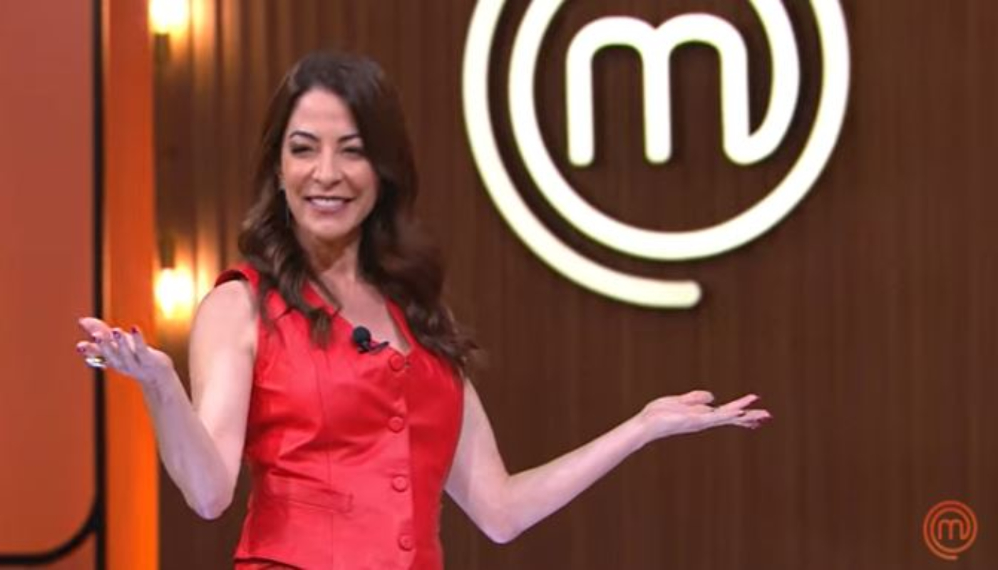 Ana Paula Padrão na estreia do