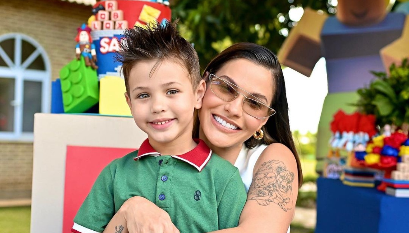 Gusttavo Lima e Andressa Suita celebram 5 anos de Samuel