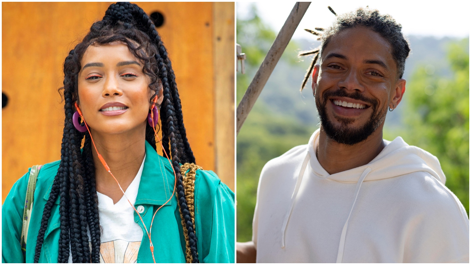 Anita (Taís Araujo) e Ítalo (Paulo Lessa) em