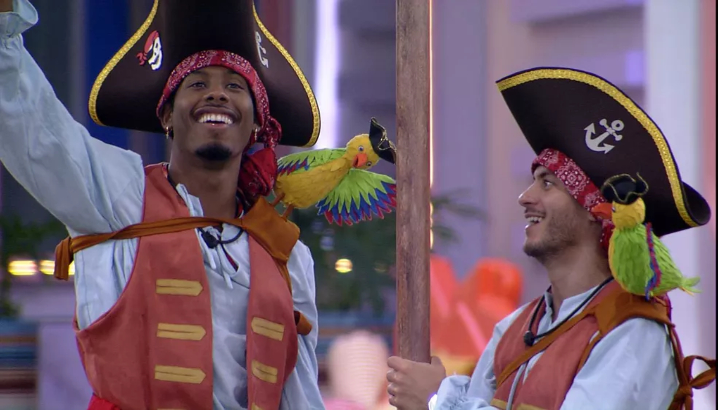 Arthur Aguiar e Paulo André no Monstro do BBB22