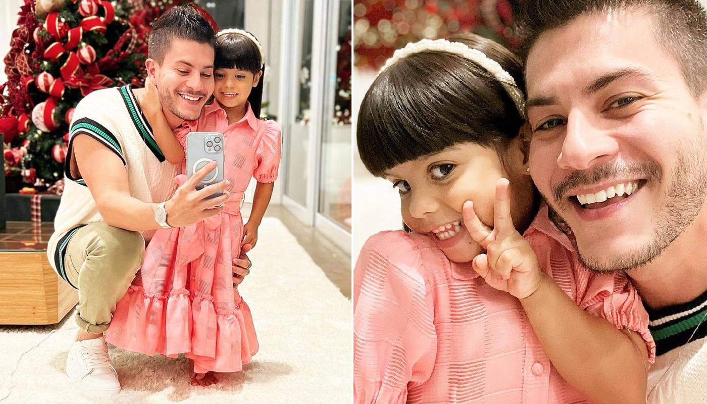 Arthur Aguiar diz que quer oferecer total atenção a Sophia quando estão juntos
