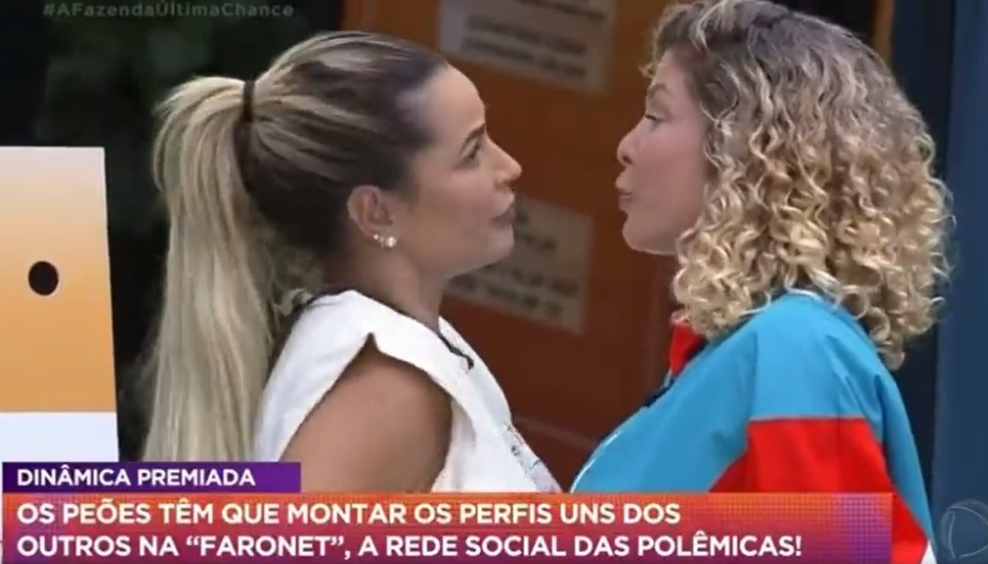 Bárbara e Deolane brigam ao vivo em