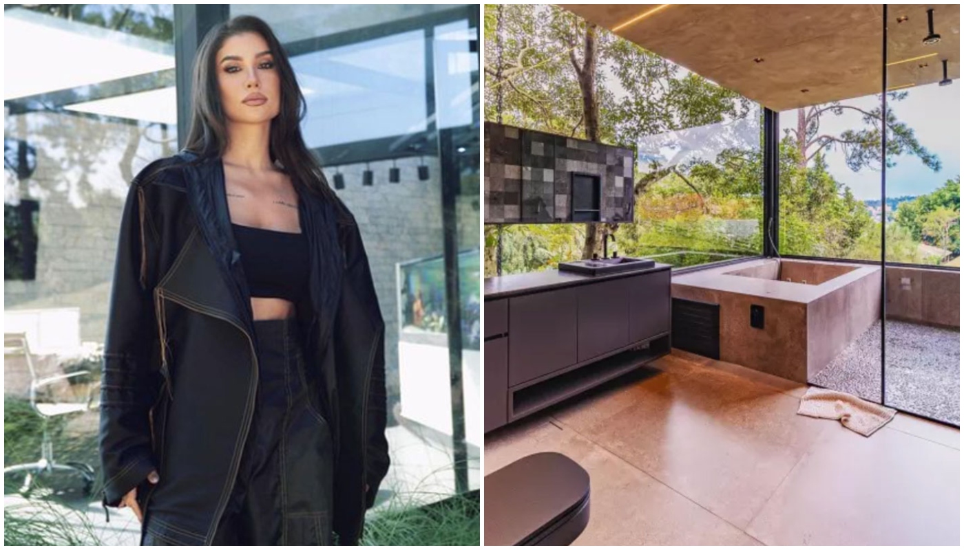 Banheiro da nova mansão de Bianca Andrade