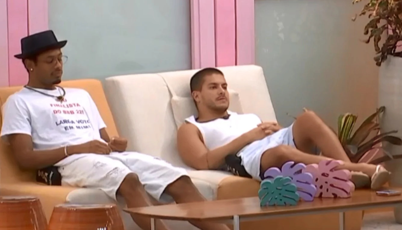 Paulo André e Arthur Aguiar no BBB22