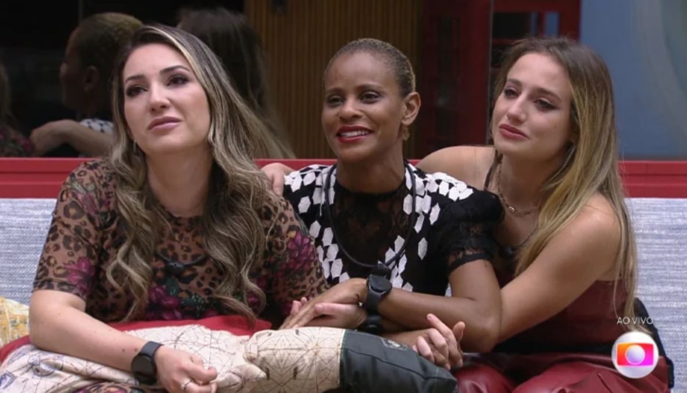 Amanda, Aline Wirley e Bruna Griphao no BBB23
