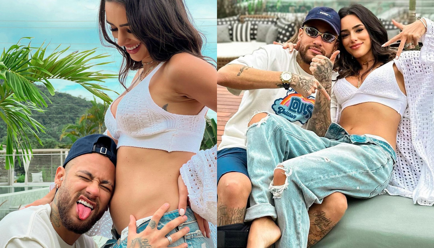 Neymar e Bruna Biancardi esperam sua primeira filha juntos