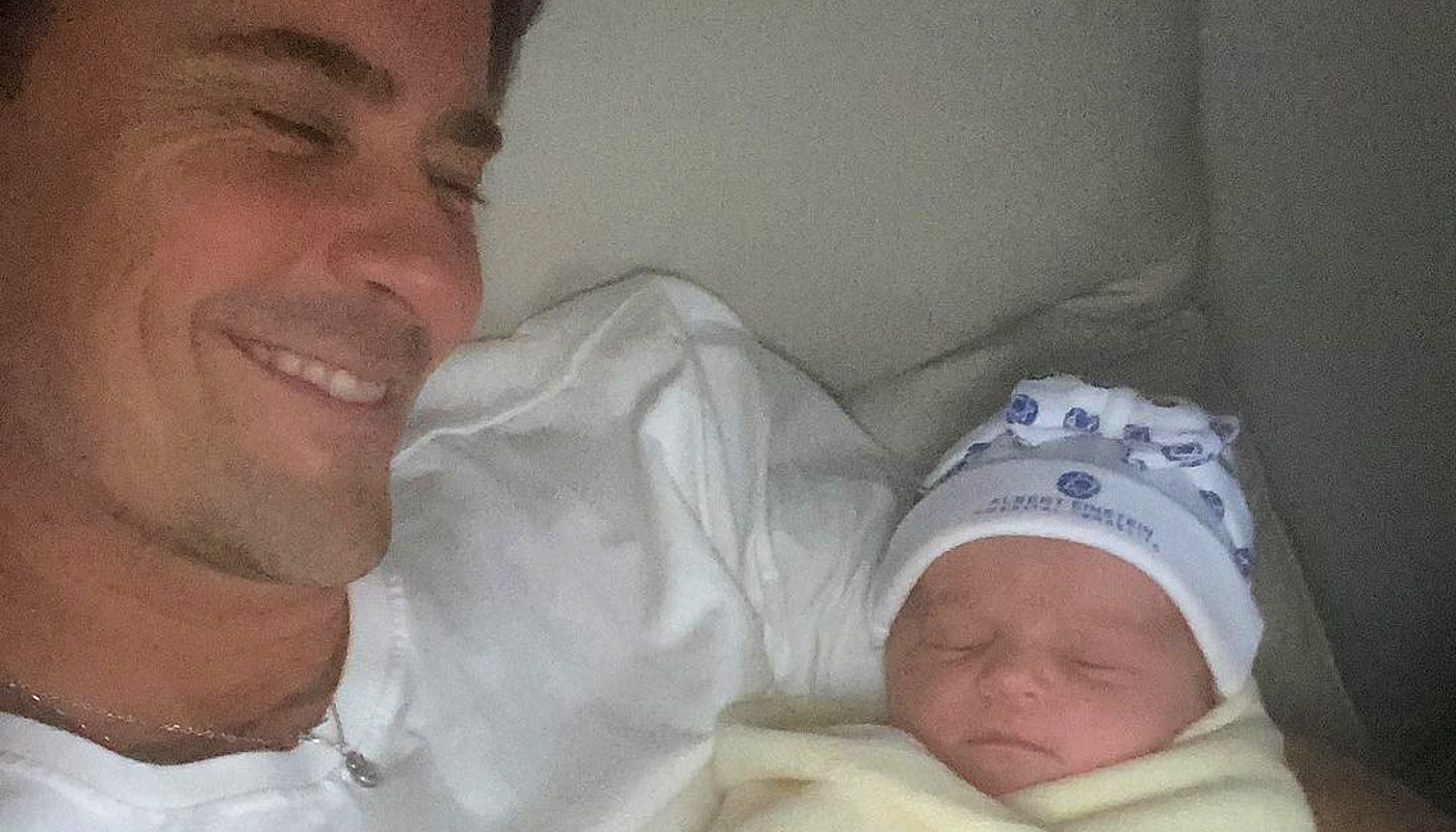 Paulinho Vilhena é pai da pequena Manoela