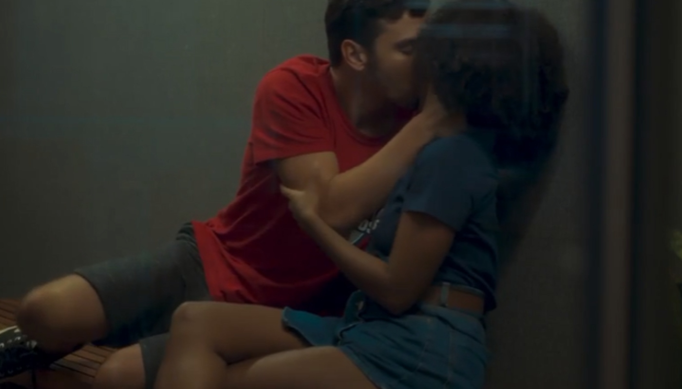Bela (Clara Serrão) e Fred (Henrique Barreira) em